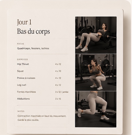 Aperçu : fiche exercice avec photos